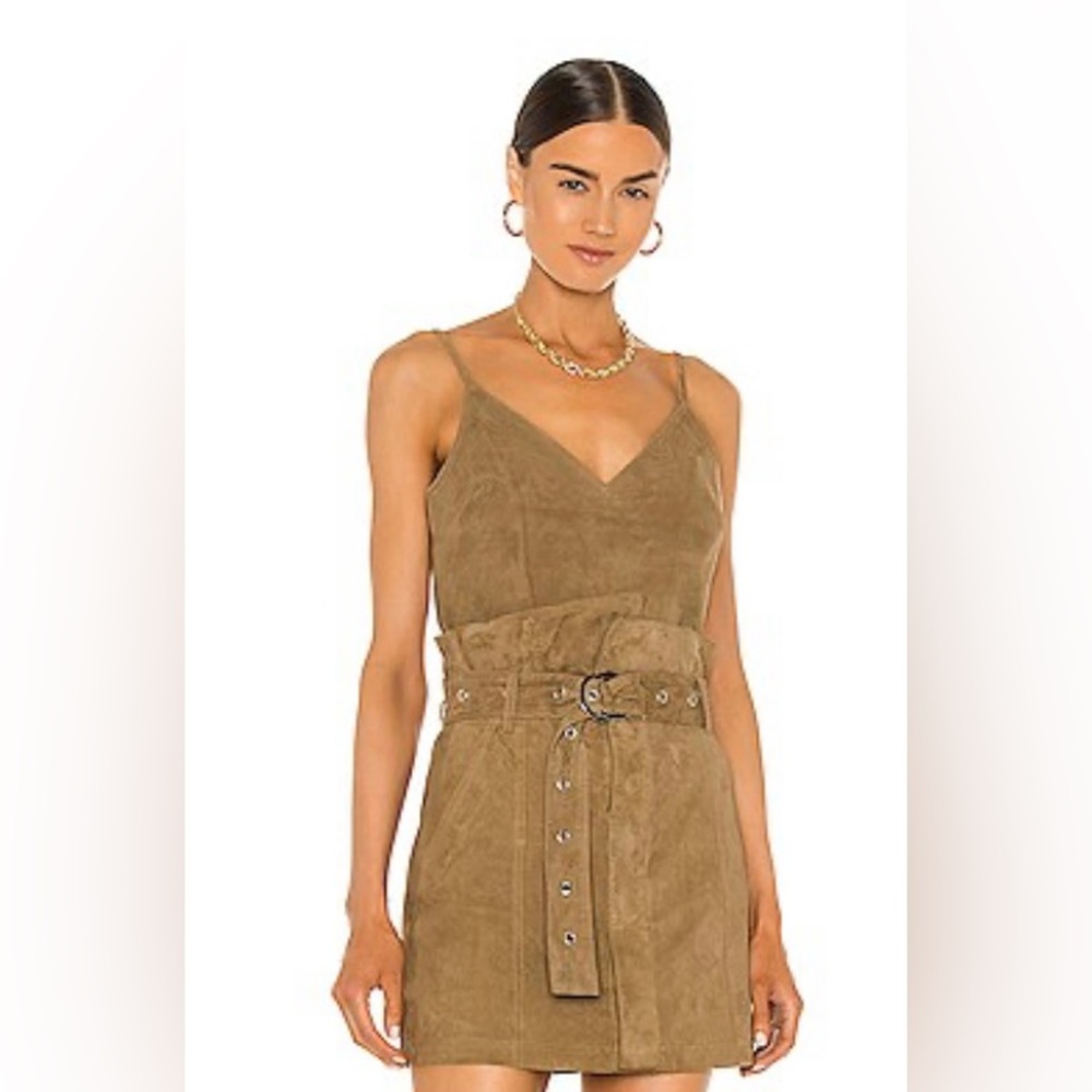 Marissa Webb kami suede top